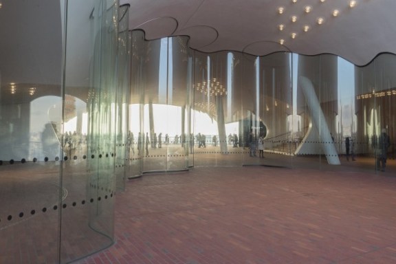 Der Innenbereich der Elbphilharmonie