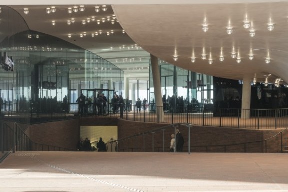 Der Innenbereich der Elbphilharmonie