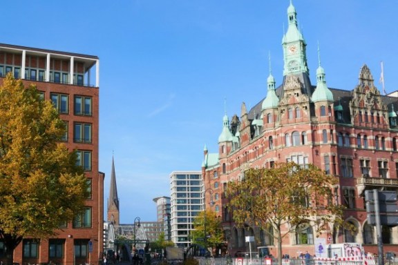 Gebäude in der Speicherstadt