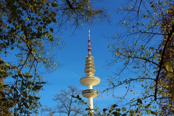 Ein Fernsehturmsmast