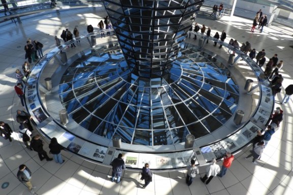 Im Innern des Reichstags