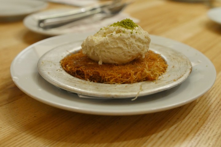 Essen auf einem Teller