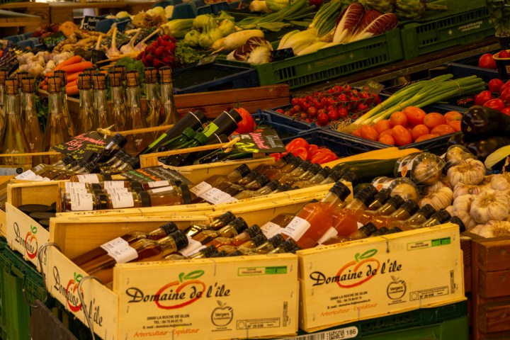 a store filled with lots of produce